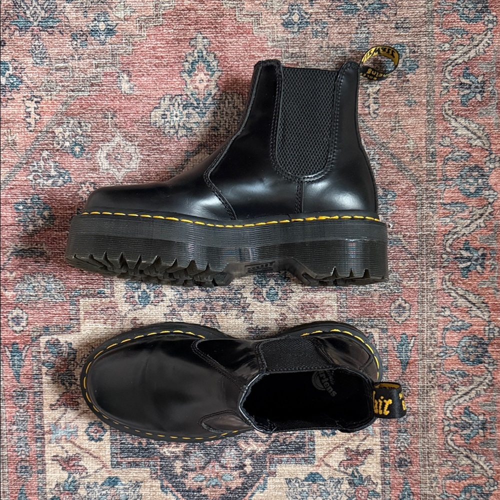 Dr. Martens Platform Chelsea Boots